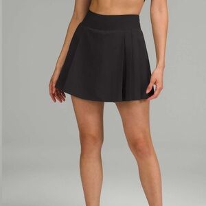 Lululemon Side Pleat High Rise Tennis Skirt